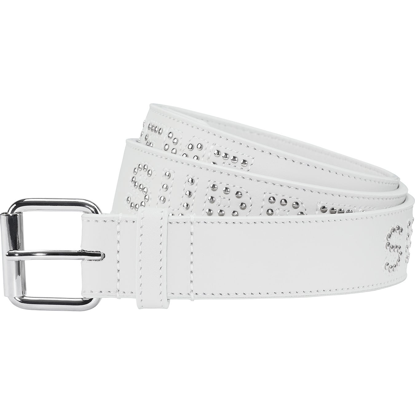 Studded Logo Belt view 4